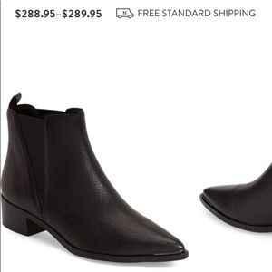 Marc Fisher leather booties